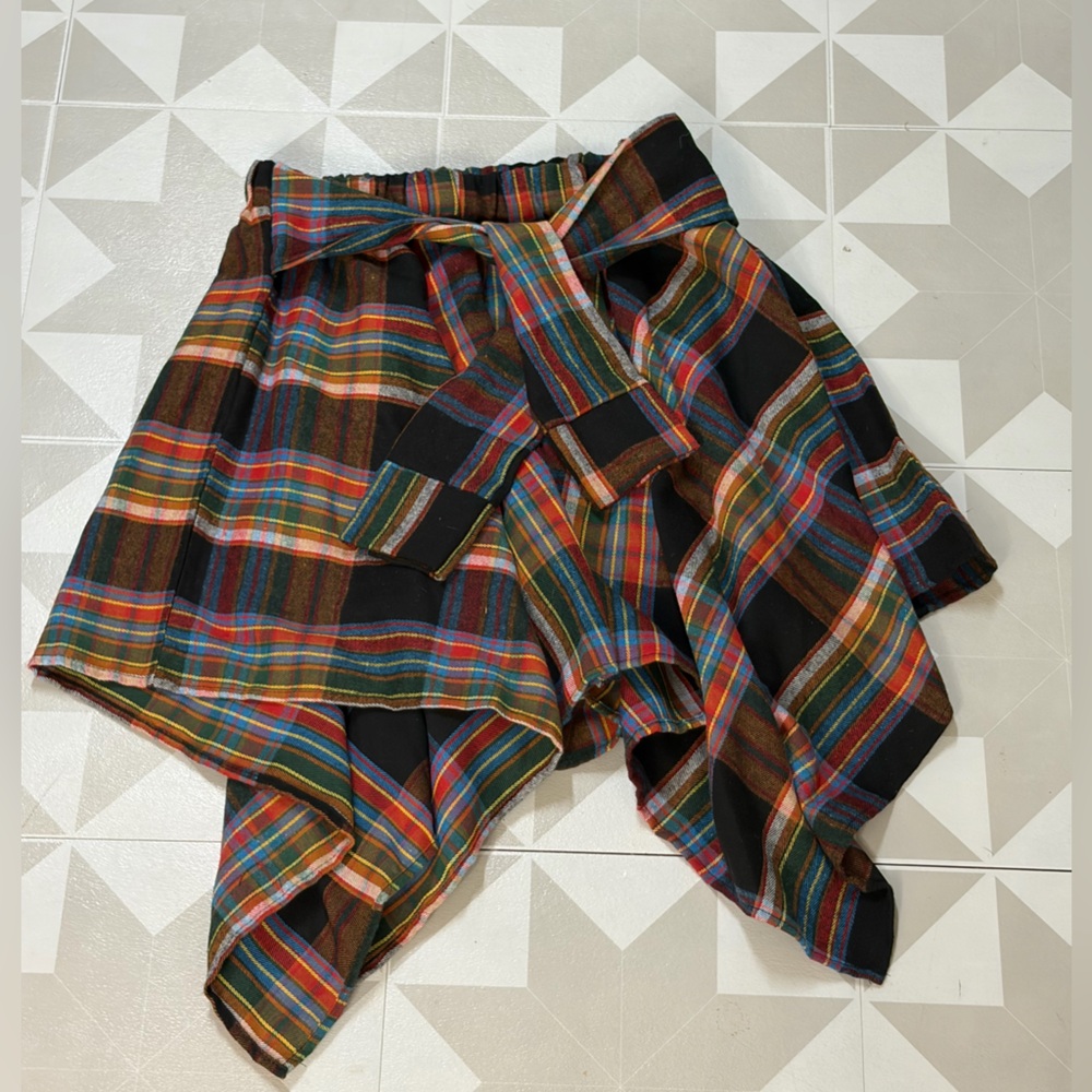 Plaid Skater Skirt